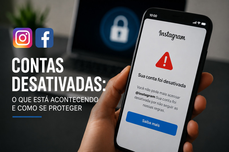 Meta continua desativando contas em 2026? Entenda o que está acontecendo