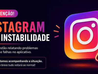 🚨 Instagram apresenta instabilidade nesta sexta-feira